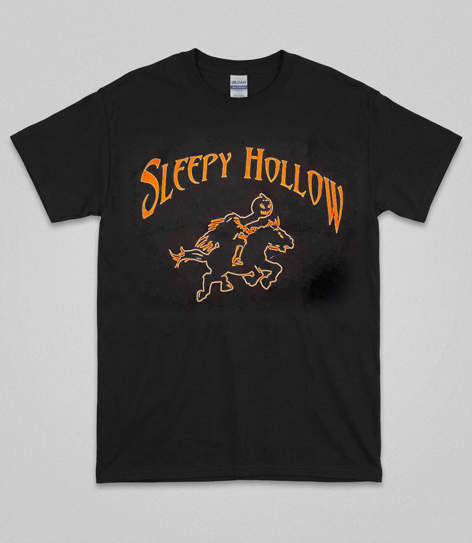 #12 Youth Tee Sleepy Hollow/Headless Horseman Classic Orange/Black