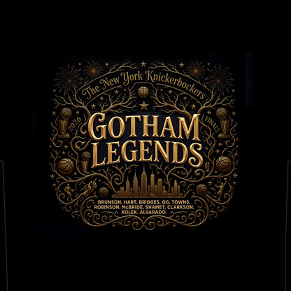 Gotham Legends Knicks 2026 Roster Tee