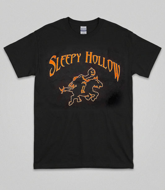 #12 Youth Tee Sleepy Hollow/Headless Horseman Classic Orange/Black