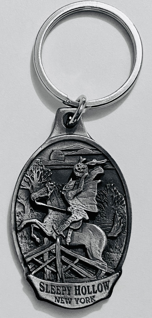#6 Key Pewter Sleepy Hollow Key Chain