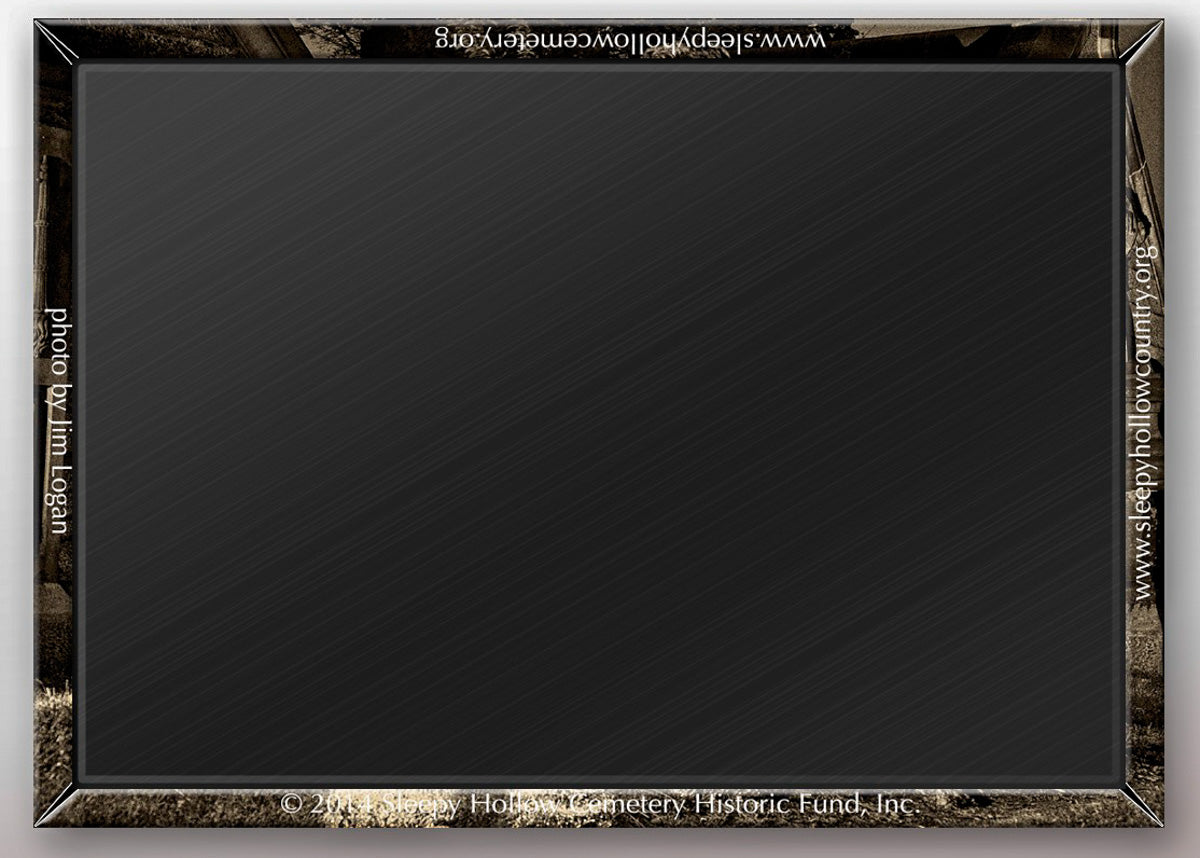 #7 Magnet Black and White Horseman