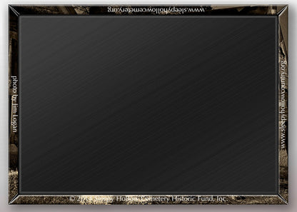 #7 Magnet Black and White Horseman