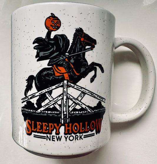 #5 Mug Headless Horseman Sleepy Hollow Mug - White