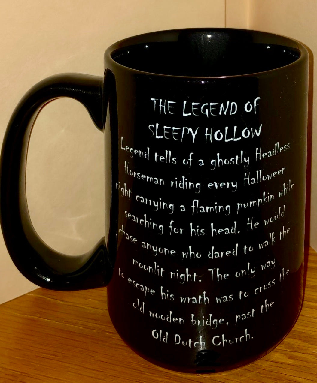 #3 Mug Headless Horseman Sleepy Hollow Mug - Black