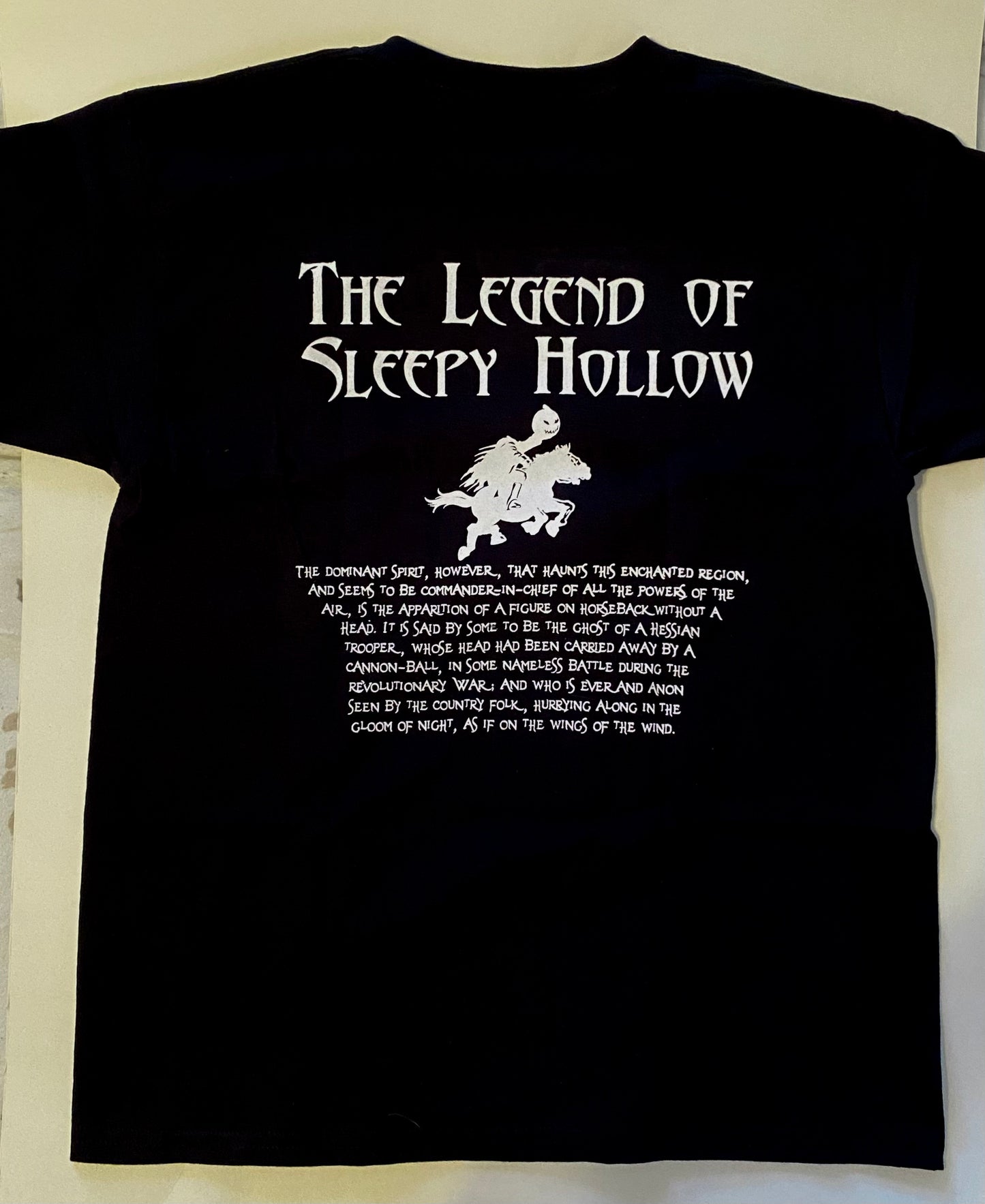 #8  Tee The Legend of Sleepy Hollow T-Shirt Black