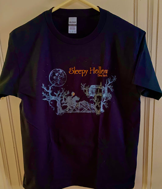 #10 Tee Spooky Hollow T-Shirt, black