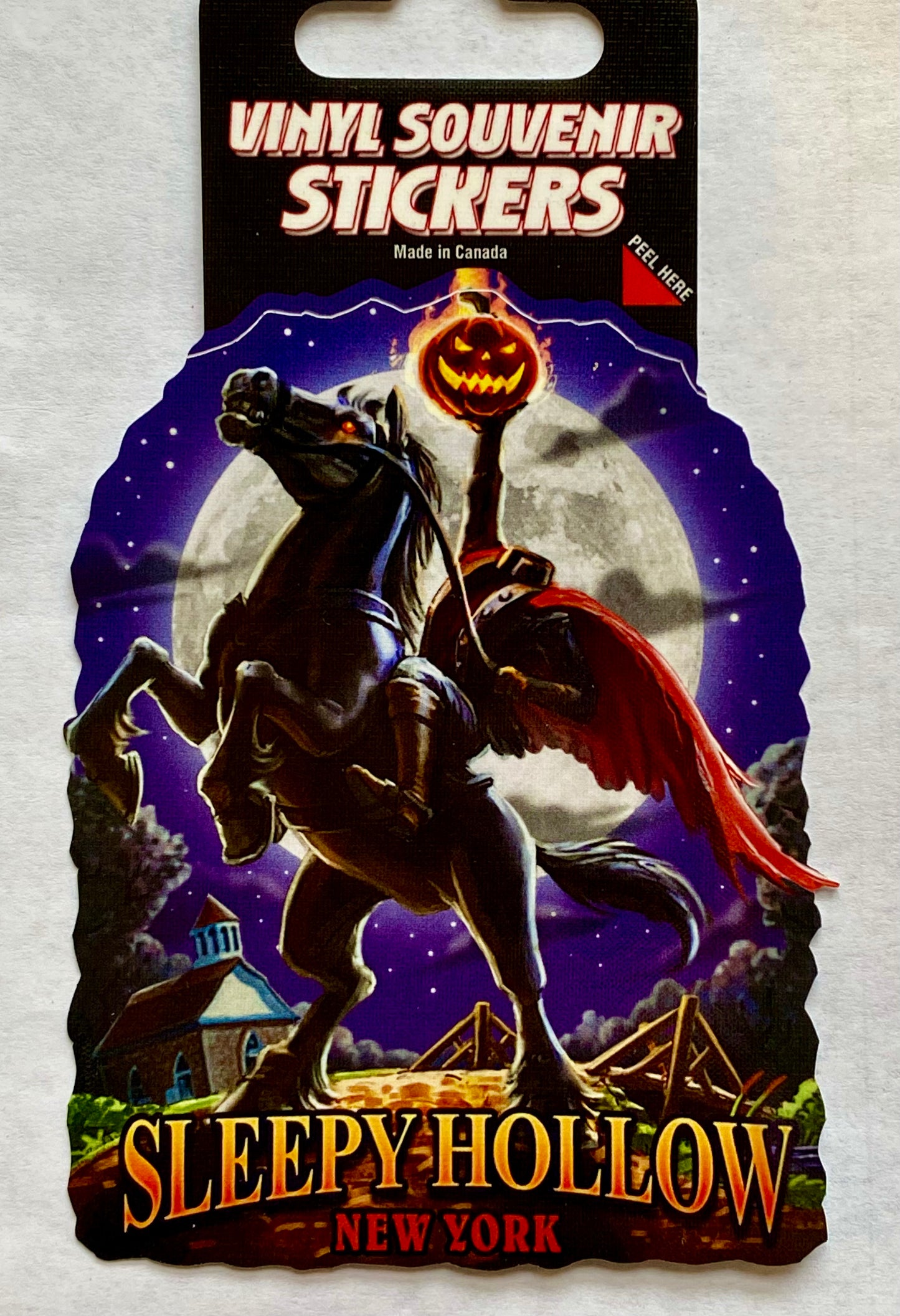 #4 Headless Horseman Vinyl Sticker