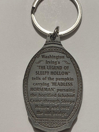 #6 Key Pewter Sleepy Hollow Key Chain
